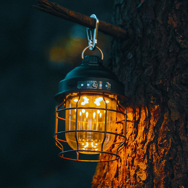 Outdoor Camping Wrought Iron LED Light | Bowlift