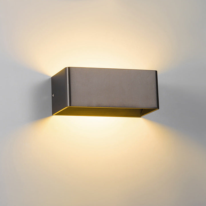 BowLift | Laurion – Modern Cube Wall Lamp | LED Ambient Lighting for Living Room & Bedroom
