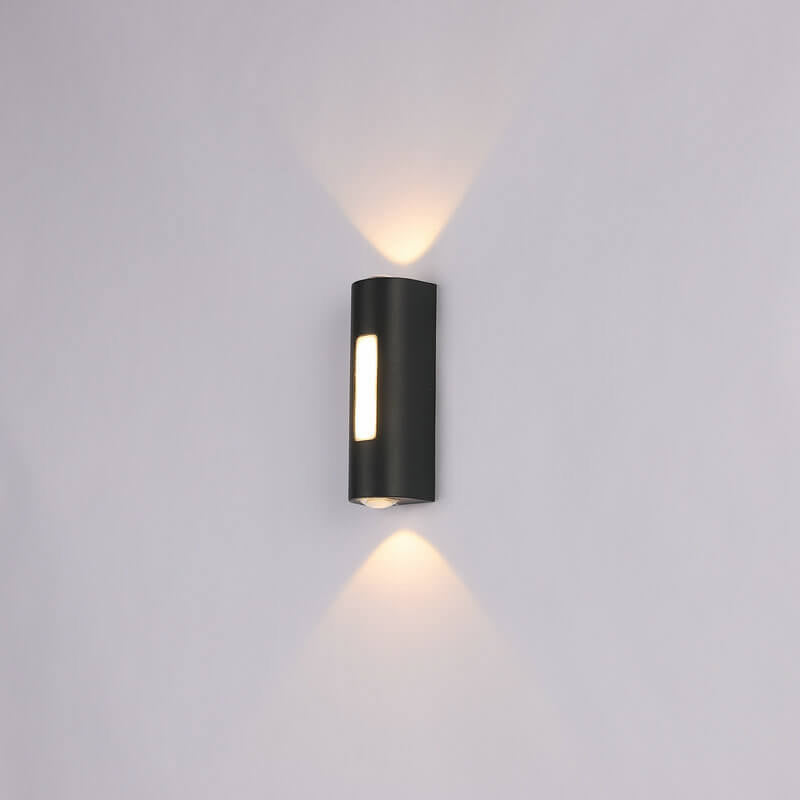 Modern Minimalist Cylindrical Design LED Outdoor Decorative Wall Sconce Lamp | Bowlift