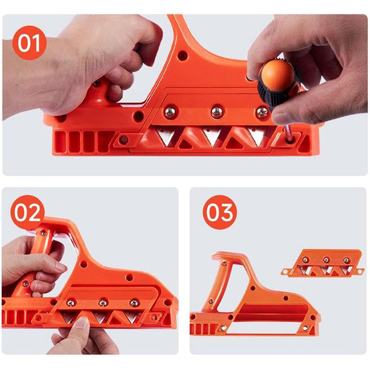 Precisio Beveling - Manual Edge Trimmer for Gypsum & Wood (45° & 60°) | Bowlift