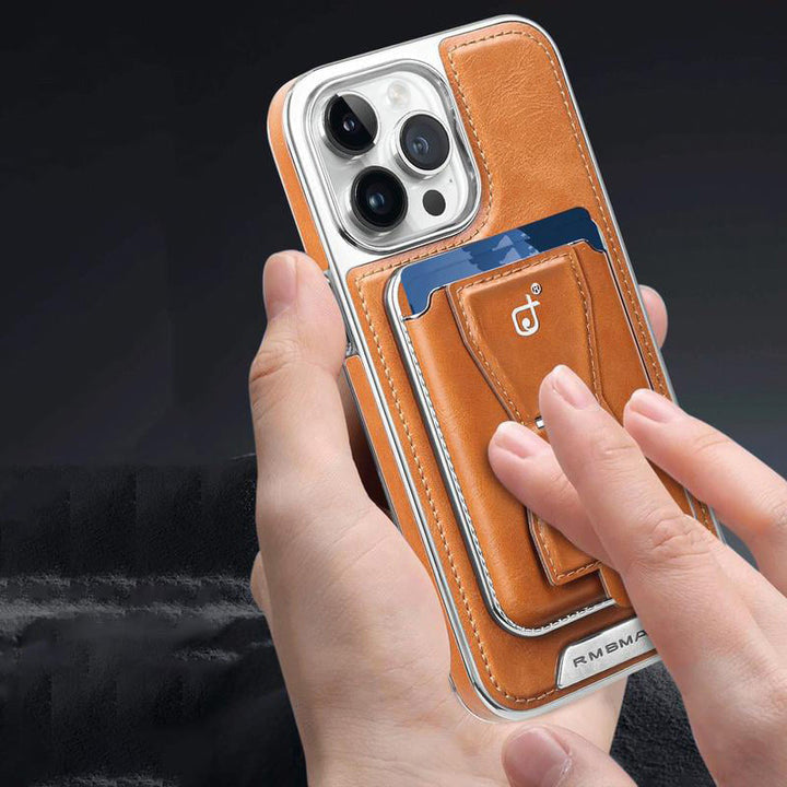 BowLift | Luxurious Leather Magnetic Phone Case