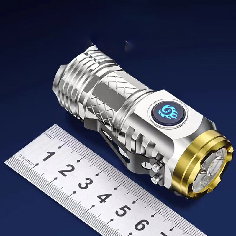 BowLift | Mini flashlight with three-eyed monster