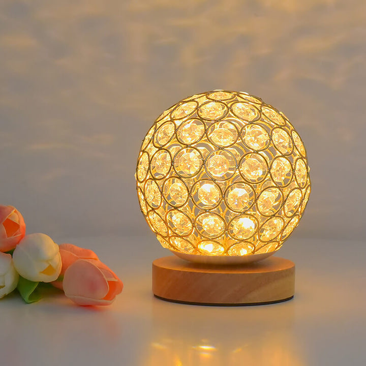 BowLift | Modern Minimalistic Round USB Rechargeable LED Night Light Table Lamp