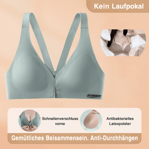 BowLift | Ruching and supportive bra with buckle in front