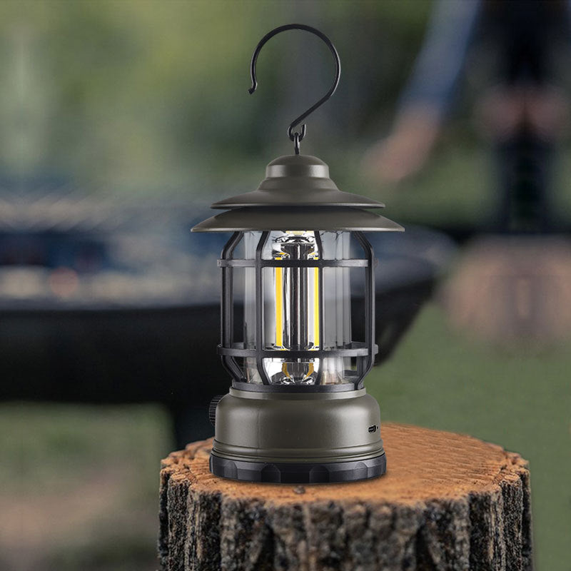 BowLift | Contemporary Industrial Portable USB Rechargeable Camping Lamp Horse Lamp For Outdoor