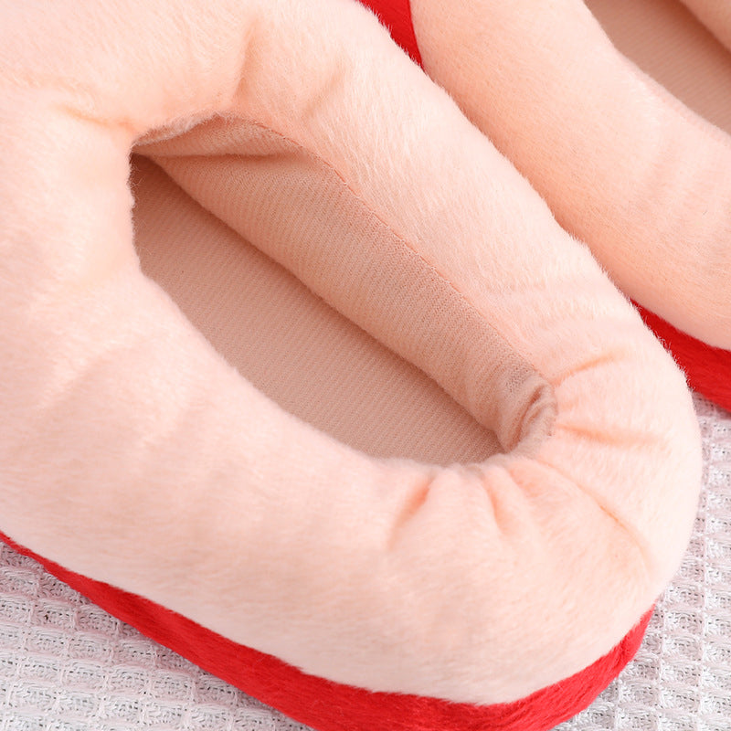 BowLift | Funny Foot Plush Novelty Slippers