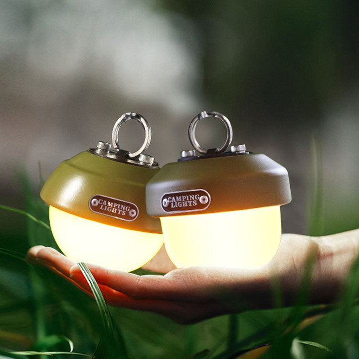 Contemporary Creative Waterproof Orb Metal PC LED Camping Outdoor Light For Outdoor Patio | Bowlift