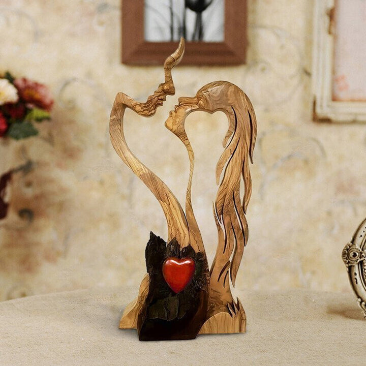Wood decorations ornaments love forever | Bowlift