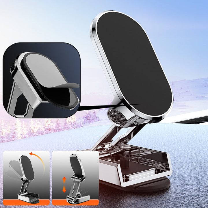 Metal Folding Car Phone Holder Bowlift