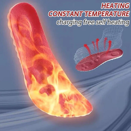 Constant Temperature Comfort Starter U-Shape Insoles Bowlift