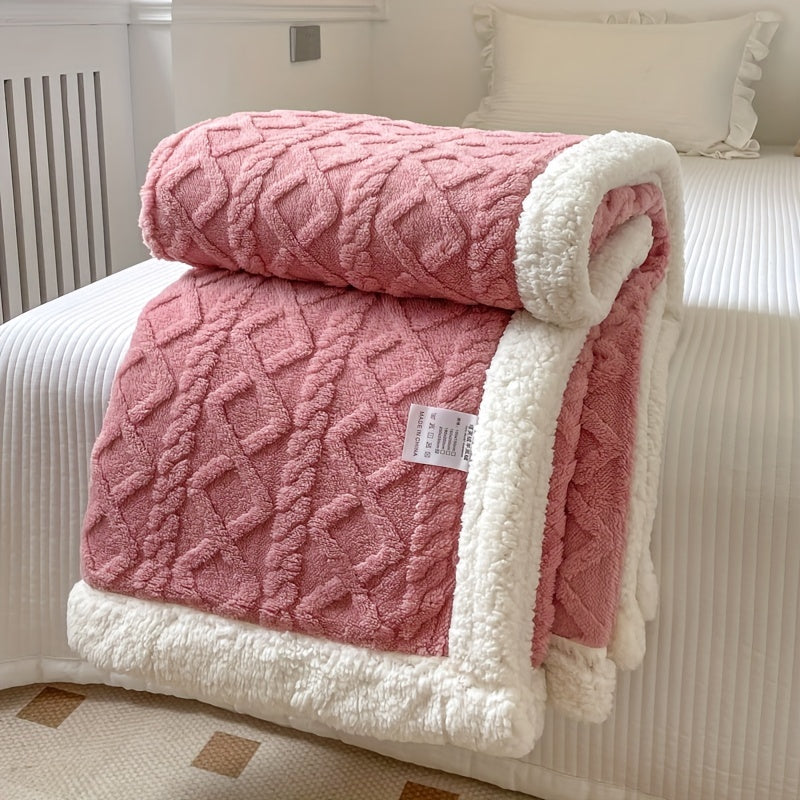 BowLift | Stylish Reversible Fleece Blanket for Ultimate Comfort and Warmth