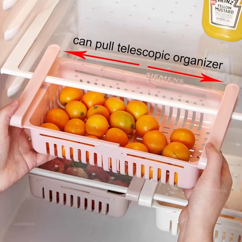 BowLift | Multi-Purpose Refrigerator Organizer – Stackable Food Container with Drainage