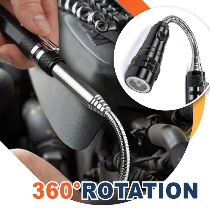 BowLift | Telescopic Magnetic Pickup Flashlight