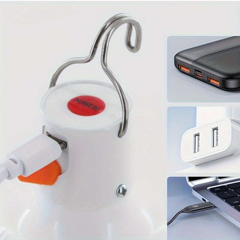 PowerGlow LED Lamp - Rechargeable USB Lamp with Lithium Battery and ABS Housing | Bowlift