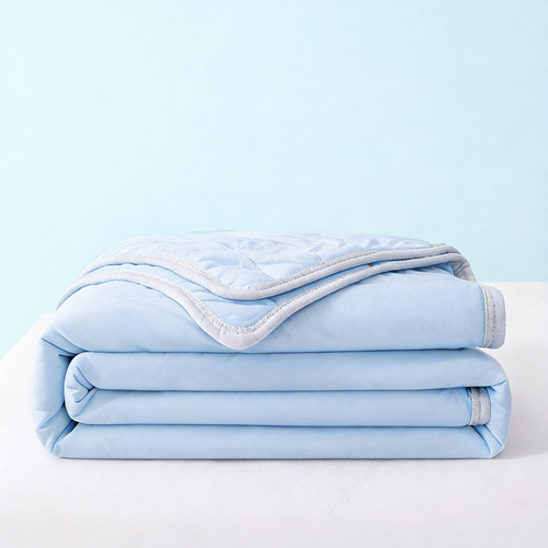 Cooling Ice Silk Summer Blanket – Lightweight, Washable, Soft Quilt for Babies & Adults | Bowlift