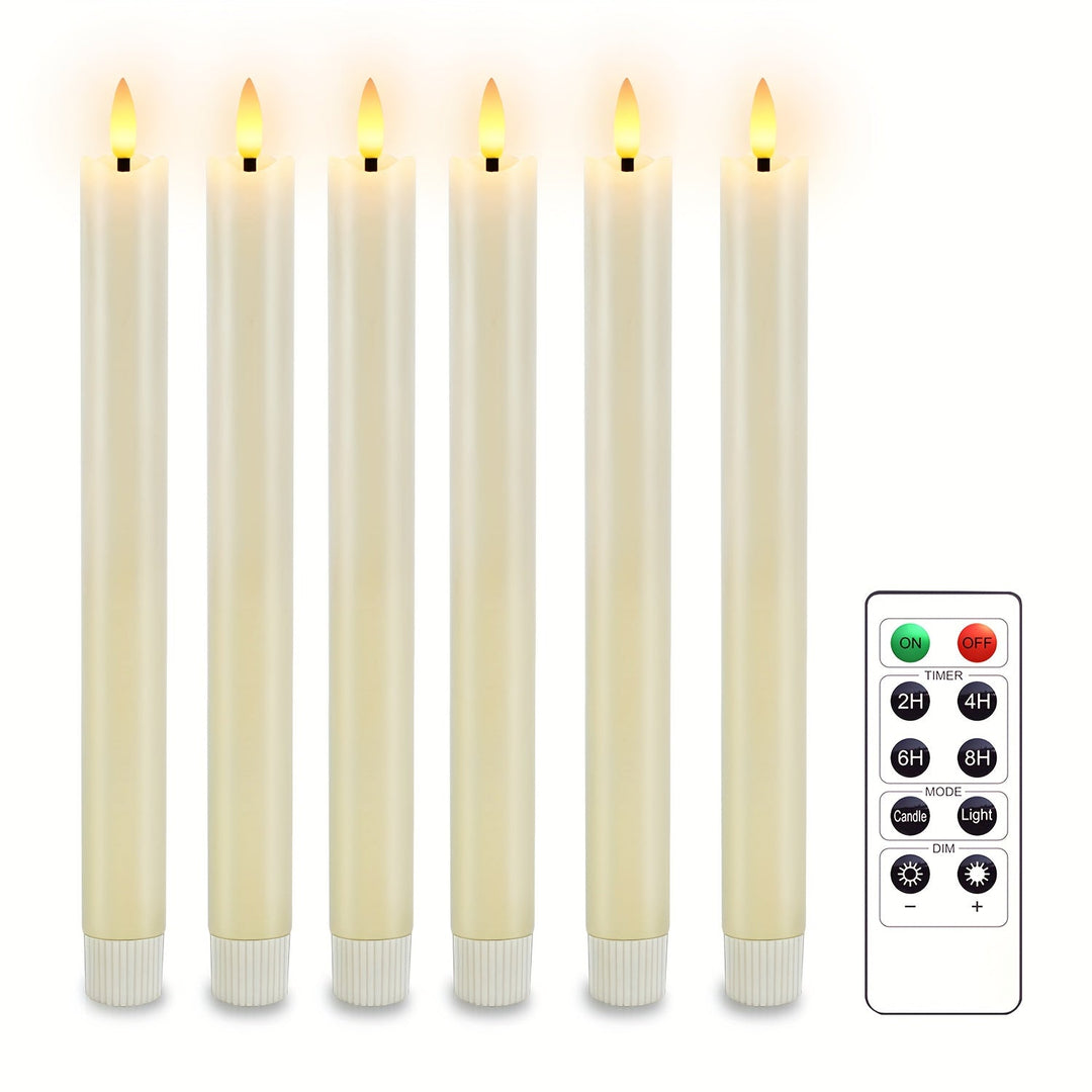 Eebuss Flameless Cone Candles – Realistic LED Effect Bowlift