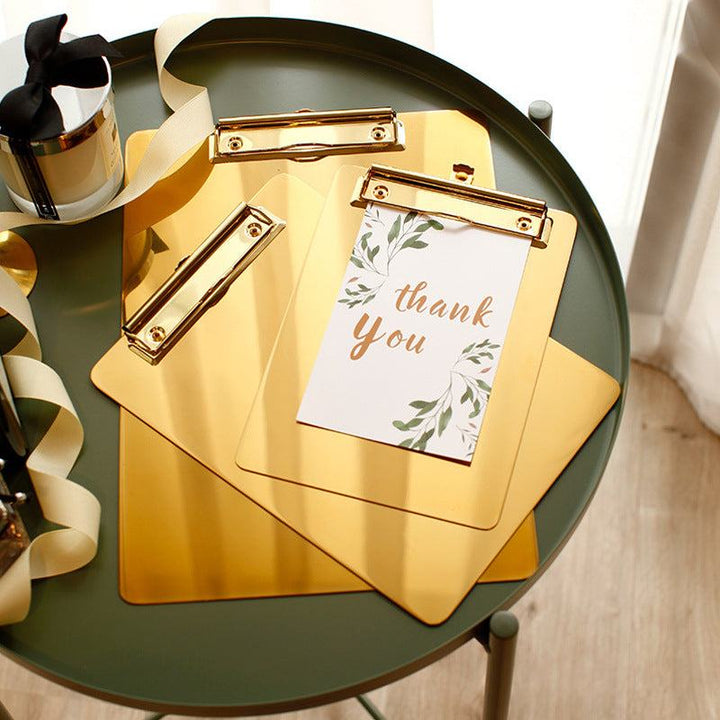 BowLift | Stylish Golden Clipboards