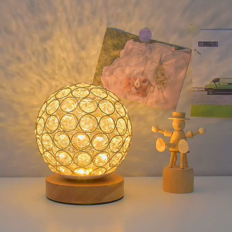 BowLift | Modern Minimalist Round USB rechargeable LED table lamp