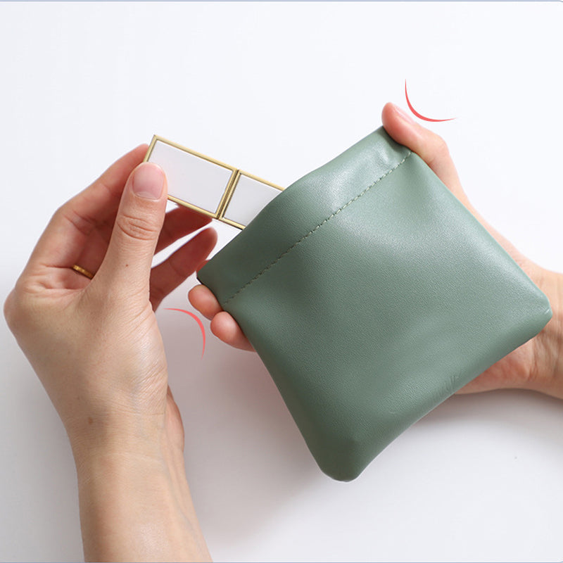 BowLift | PU Leather Pocket Cosmetic Bag