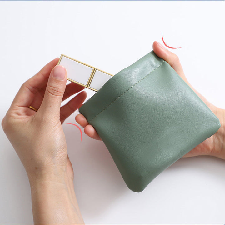 BowLift | PU Leather Pocket Cosmetic Bag