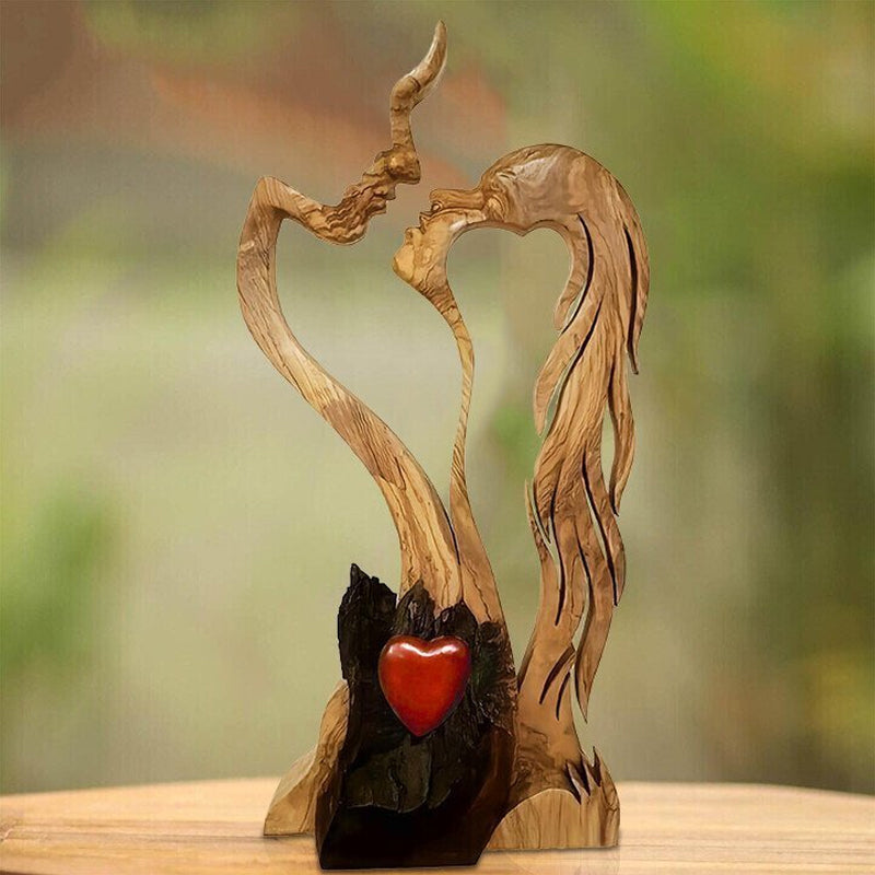 Wood decorations ornaments love forever | Bowlift