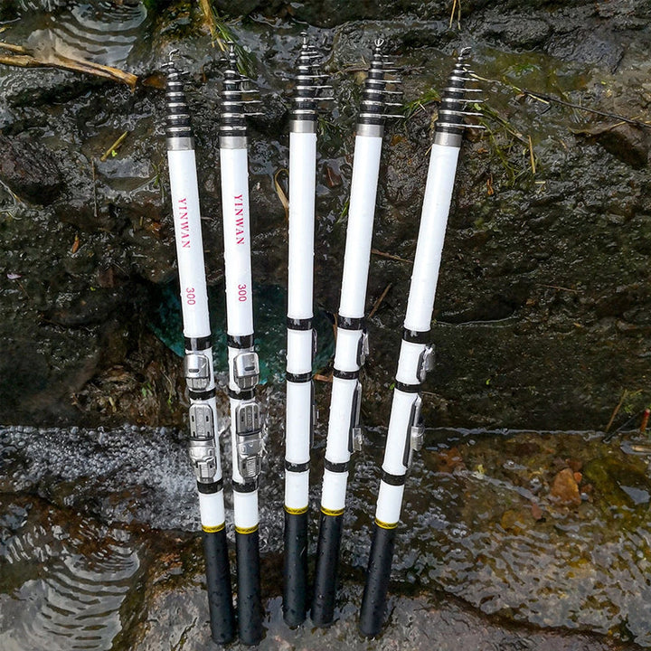 BowLift | Mini Seat Carbon Fiber Telescopic Rock Fishing Rod