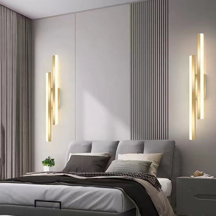 BowLift | LuxLine Modern LED Wall Lamp | Minimalist Design | Iron & Acrylic | Dimmable Light