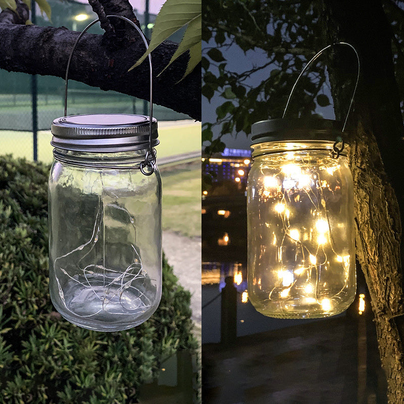BowLift | Modern Art Deco Waterproof Solar Glass Stainless Steel Copper Wire Star LED String Lights Outdoor Lighting For Garden
