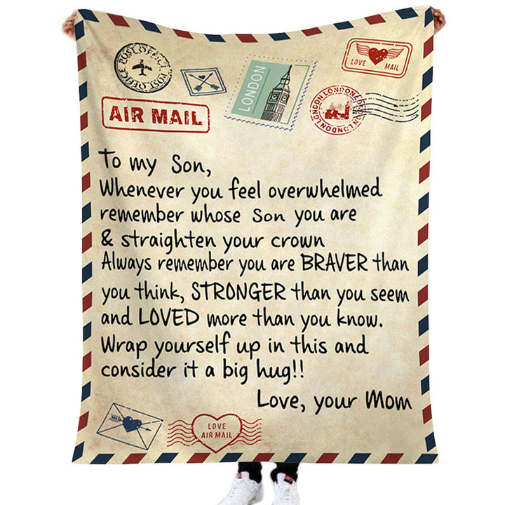 BowLift | Printed Flannel Wrap Blanket