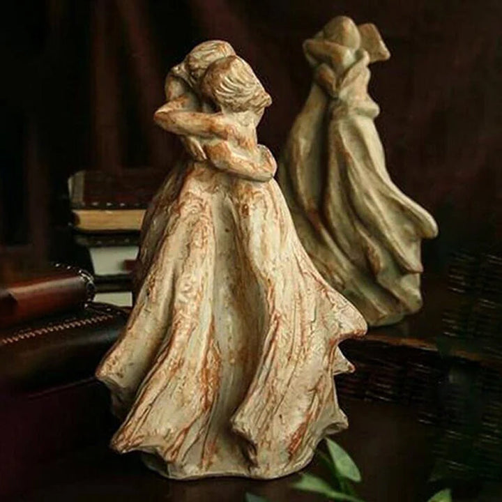 BowLift | Sweet Hour of Prayer, beautiful hand-cast inspiring sculpture of a praying woman