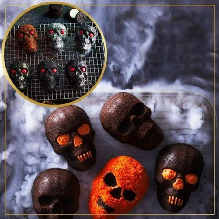 3D Skull Mold - Aluminum Baking Pan | Bowlift