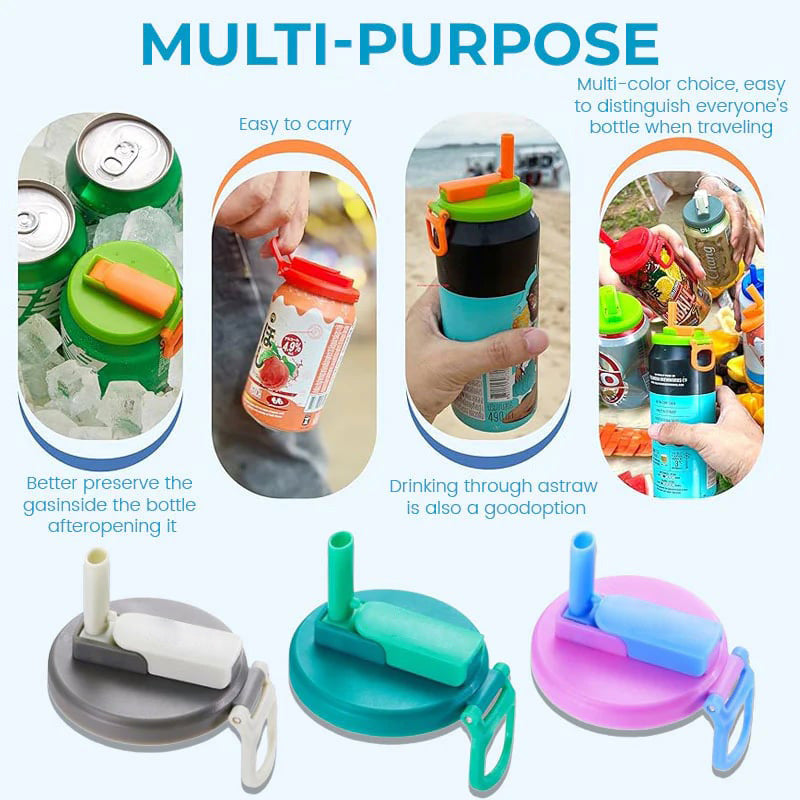BowLift | Straw Soda Can Lid
