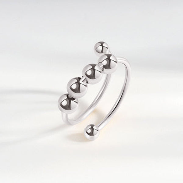 BowLift | 4 Beads Adjustable Anxiety Relief Ring