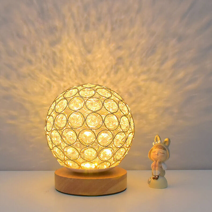 BowLift | Modern Minimalist Round USB rechargeable LED table lamp