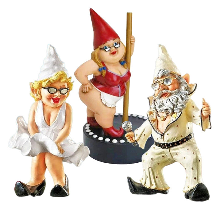 BowLift | Resin Gnome Sculpture Decoration