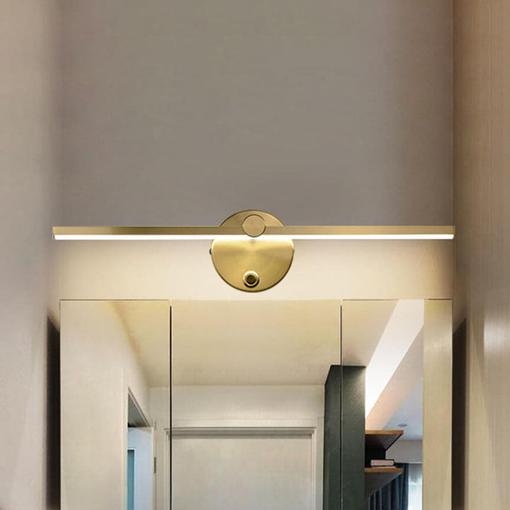 BowLift | Nordic Minimalist Aluminium Long Bar Switch LED Mirror Wall Light Lamp