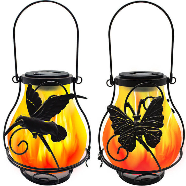BowLift | Solar Retro Lantern LED Decorative Outdoor Waterproof Garden Hanging Light