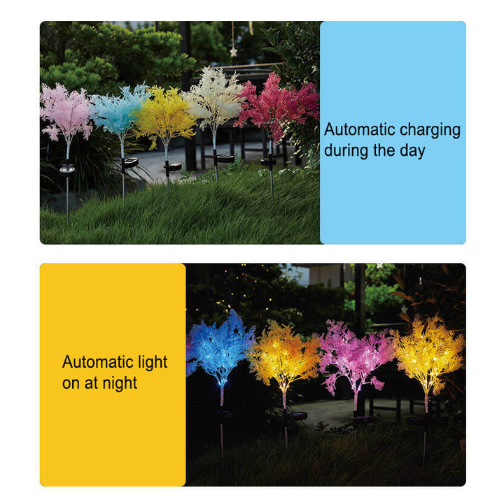 Modern Creative Colorful Simulation Fog Solar LED Outdoor Patio Lawn Ground Insert Landscape Light | Bowlift