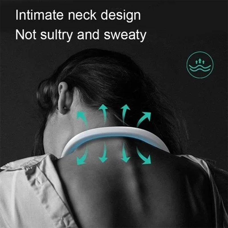 Hands-Free Portable Bladeless Neck Fan | Bowlift