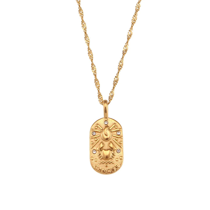 BowLift | Dainty Zodiac Tarot Inspired Necklace