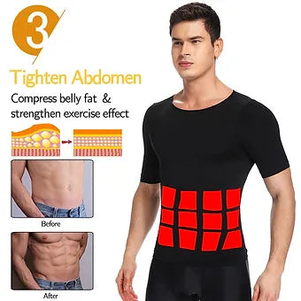 BowLift | Men's Body Shaper Slimming T-Shirt