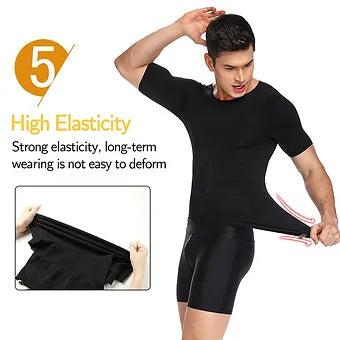 BowLift | Men's Body Shaper Slimming T-Shirt