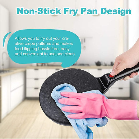 BowLift | Electric Non-stick Pancake and Crepe Maker