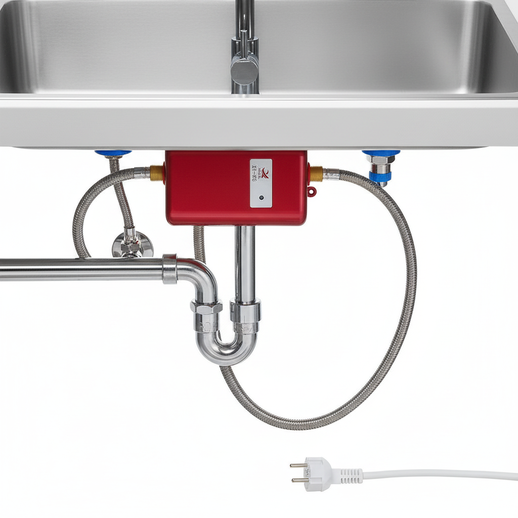 BowLift | Tankless Electric Boiler Smart Hot Water Heater with Temperature Protection