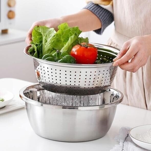 BowLift | Multifunctional colander in stainless steel