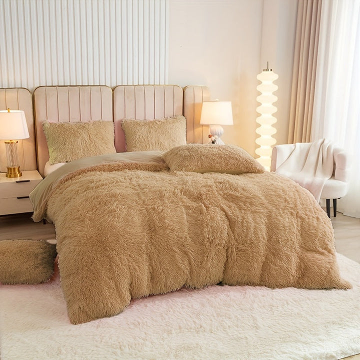 BowLift | Ultra Soft Plush Duvet Cover Set with Zipper - Luxury & Comfort