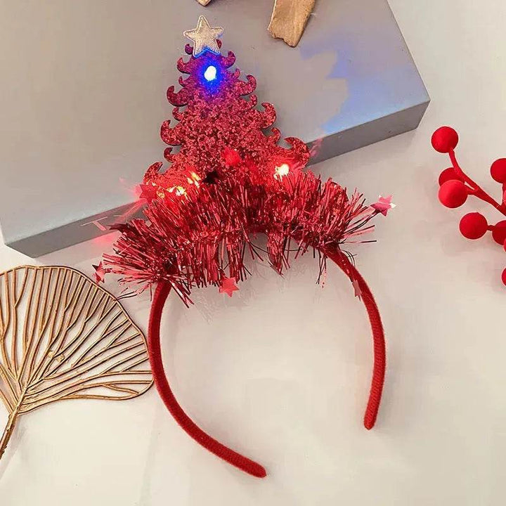 BowLift | Christmas With Light Headband Snowflake Women's