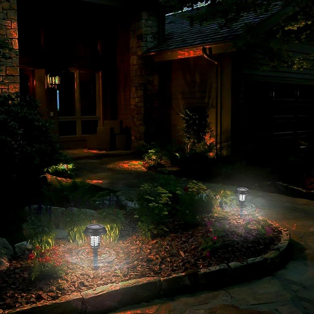 BowLift | Solar Insect Killer with LED Light – Waterproof Garden Light for Mosquito Repulsion