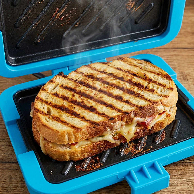CrunchMate™ Sandwich Maker for Microwave & Oven | Bowlift