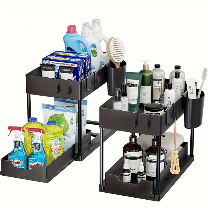 Extendable Sink Cabinet Organizer | Bowlift